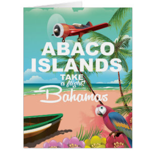 Abaco Islands vacation poster
