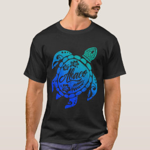 Abaco Tribal Sea Turtle Bahamas Beach Vacation T-Shirt