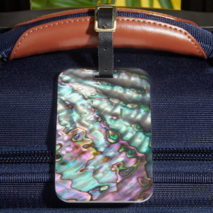 Abalone designed Luggage Tag