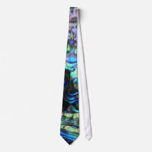 Abalone shell beautiful paua detail tie