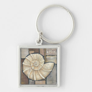 Abalone Shell Key Ring