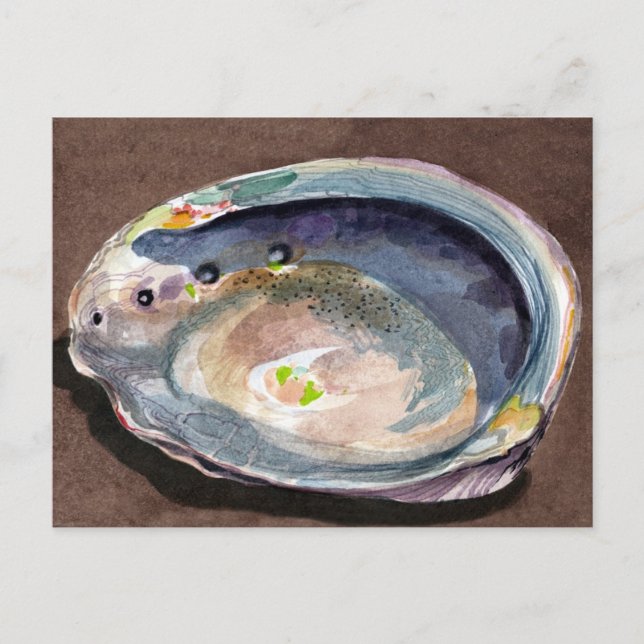 Abalone Shell Postcard (Front)