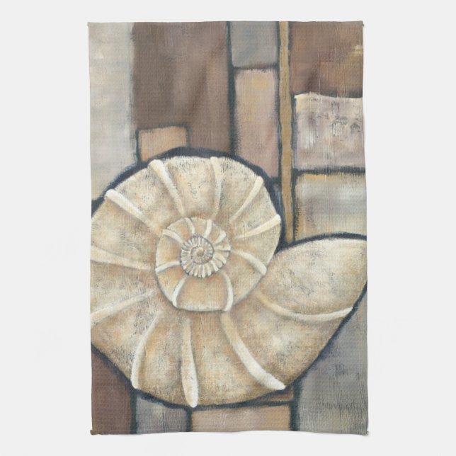 Abalone Shell Tea Towel (Vertical)