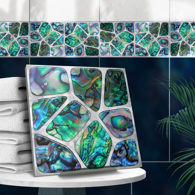 Abalone Shell Texture - Cells Collage N4 Tile (Creator Uploaded)