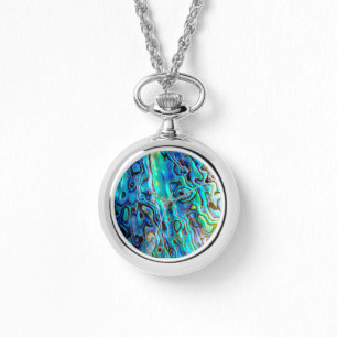 Abalone shell watch