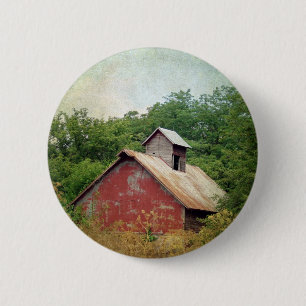 Abandoned and Overgrown 6 Cm Round Badge