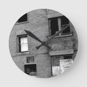 Abandoned Apartment For Rent Round Clock