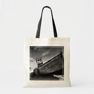 Abandoned Boat On Dungeness Beach Tote Bag