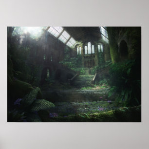 Abandoned Building Poster