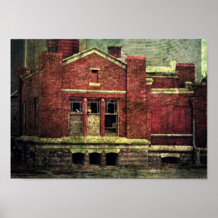 Abandoned Building Poster