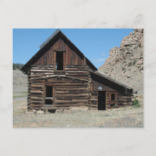 Abandoned Cabin Postcard