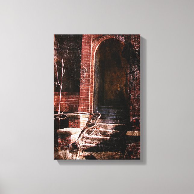 Abandoned Canvas Print (Front)