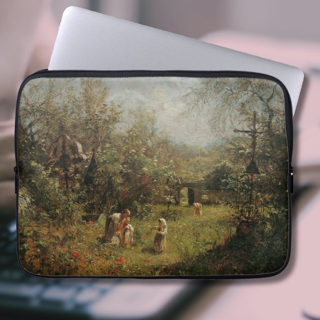 Abandoned Cemetery in Goisern Laptop Sleeve (Creator Uploaded)