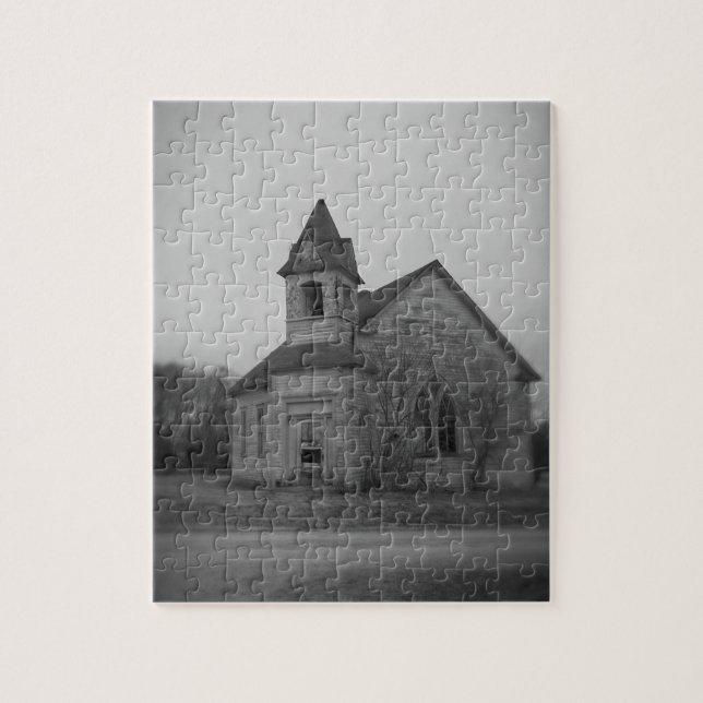 Abandoned Church Jigsaw Puzzle (Vertical)