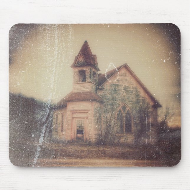 Abandoned Church Mouse Pad (Front)