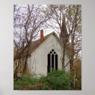 Abandoned Church Poster
