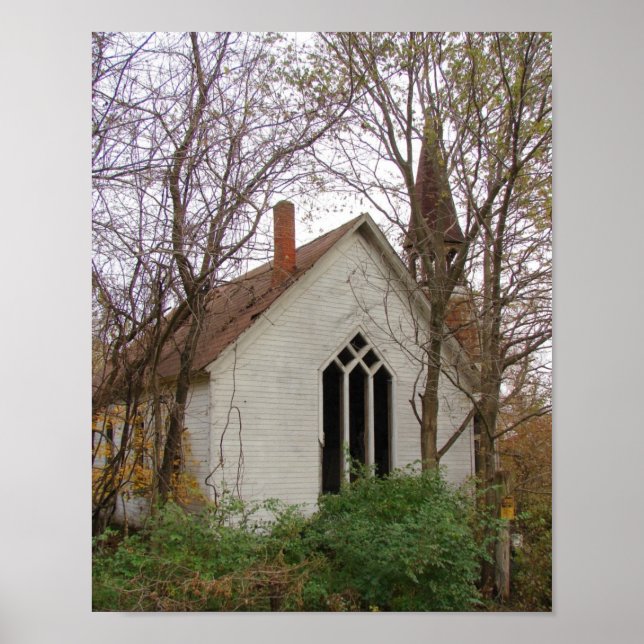 Abandoned Church Poster (Front)