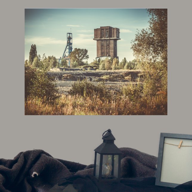 Abandoned coal mine  poster (Creator Uploaded)