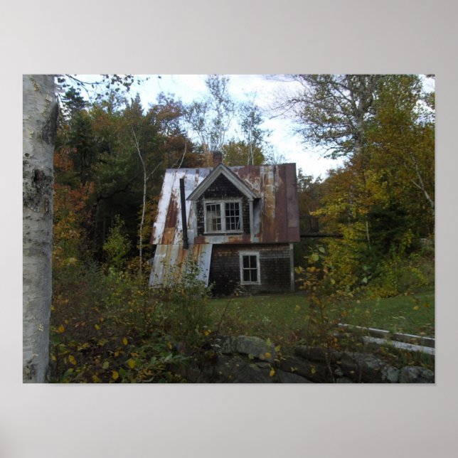 abandoned cottage poster (Front)