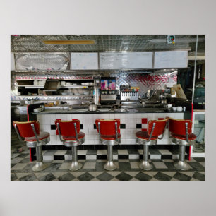 Abandoned Diner Poster