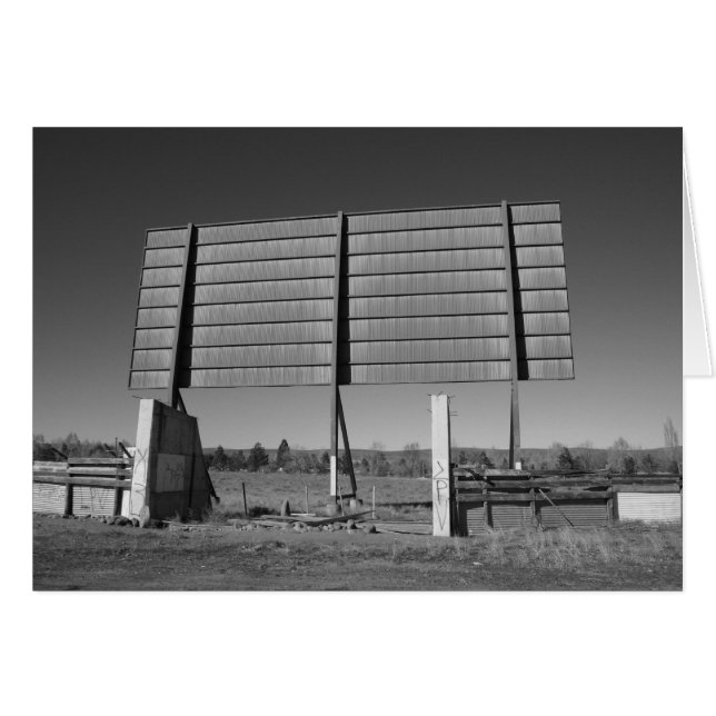 Abandoned Drive in (Front Horizontal)