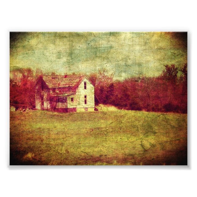 Abandoned House Photo Print (Front)