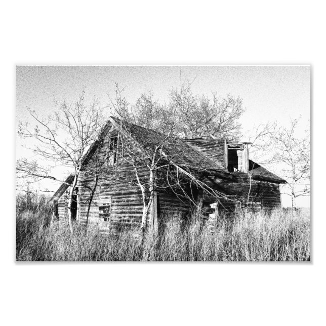 Abandoned House Photo Print (Front)
