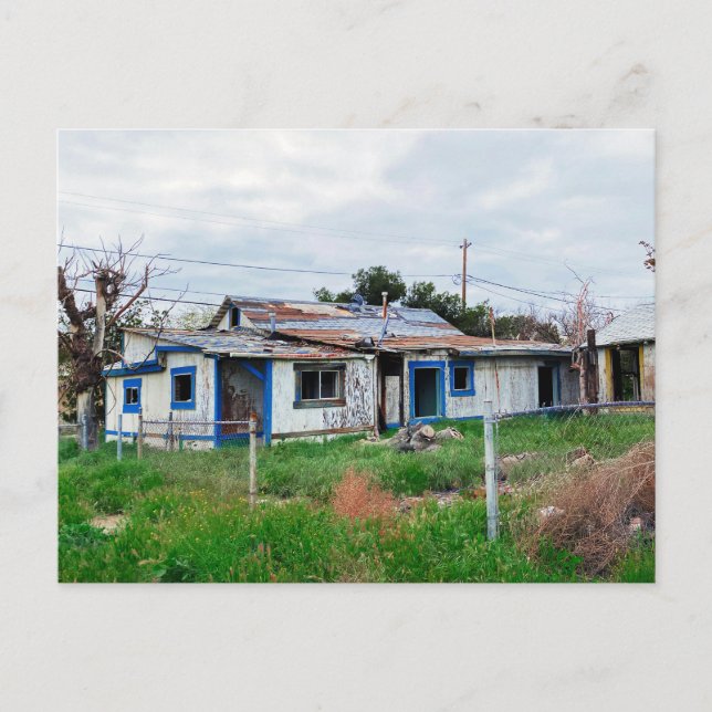 Abandoned House Postcard (Front)