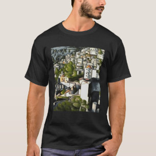 Abandoned Houses Of Kayakoy Abstract T-Shirt