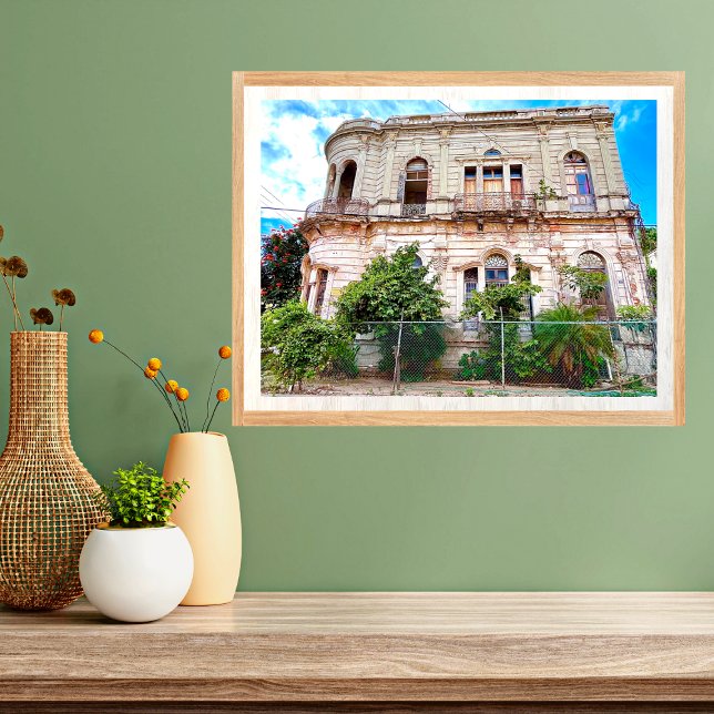 Abandoned Mansion Colonial Mexico Poster (Creator Uploaded)
