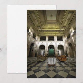 Abandoned Mansion Holiday Card