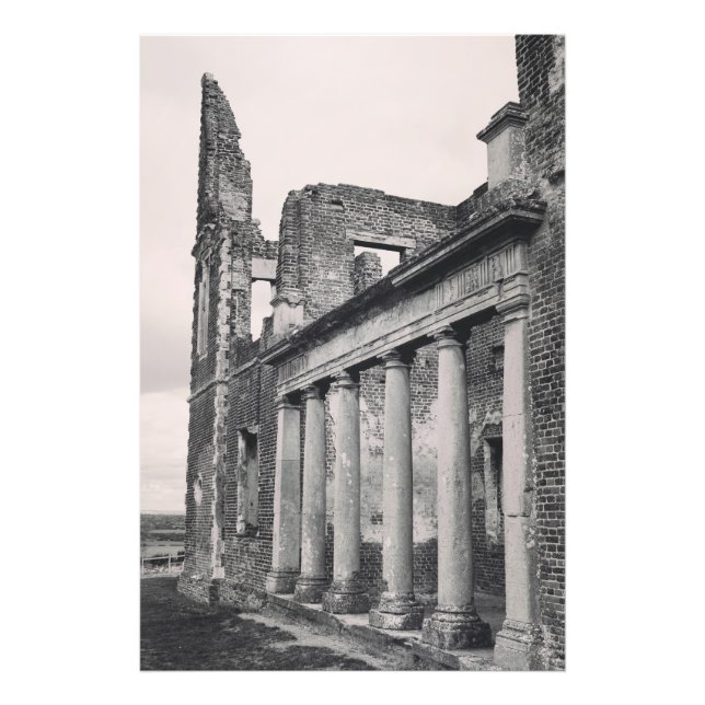 Abandoned mansion print. photo print (Front)