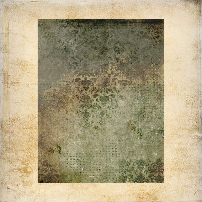 Abandoned Mansion Scrapbook Paper (Creator Uploaded)