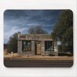 Abandoned Post Office in Kelso California Mouse Pad