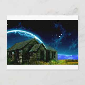 Abandoned Postcard