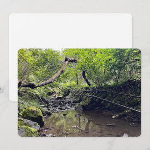 Abandoned Railroad Holiday Card