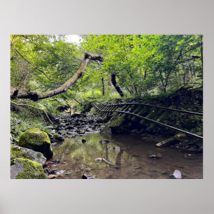Abandoned Railroad Poster