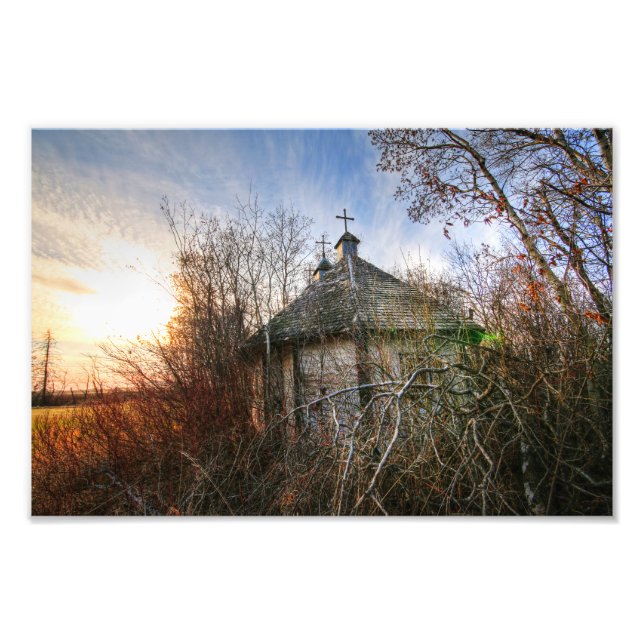 Abandoned Saskatchewan Photo Print (Front)