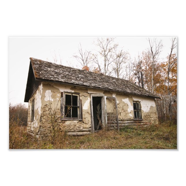 Abandoned Saskatchewan Photo Print (Front)