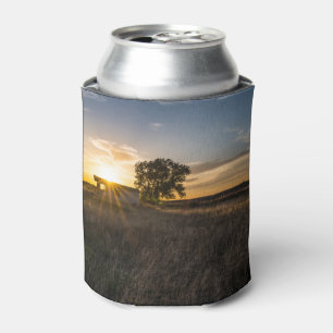 Abandoned Shed Colorado Sunset Can Cooler