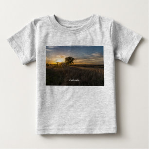 Abandoned Shed Colorado Sunset Toddler T-shirt