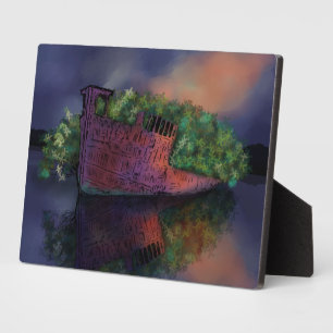 Abandoned SS Ayrfield Plaque