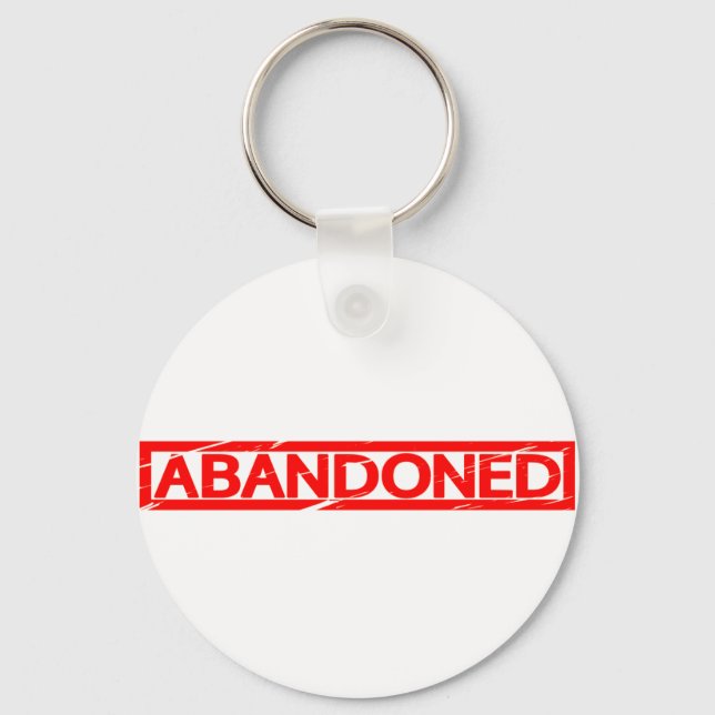 Abandoned Stamp Key Ring (Front)