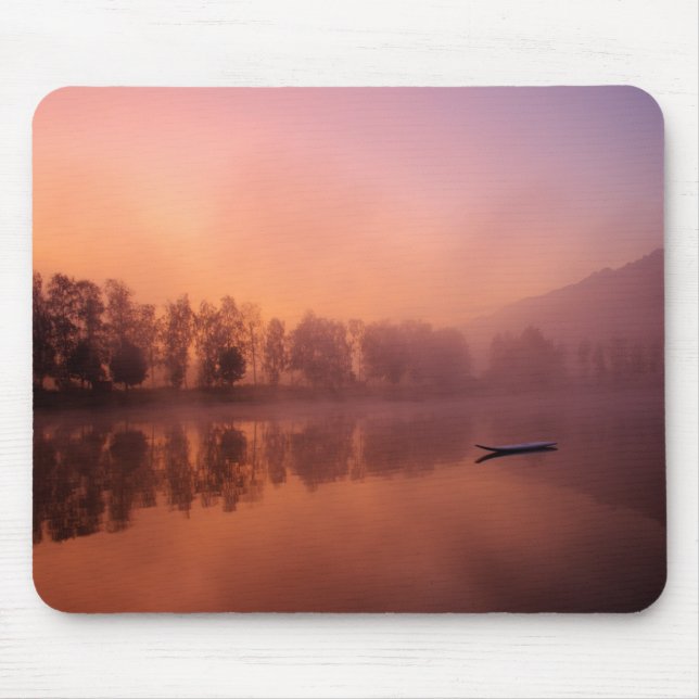 Abandoned Surfboard Mouse Pad (Front)