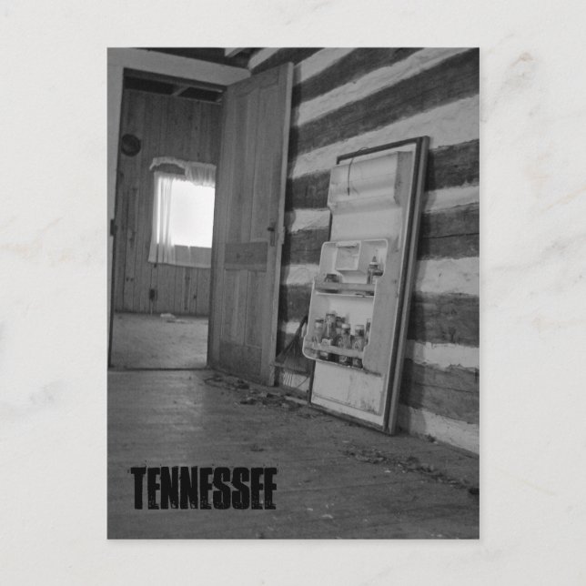 Abandoned Tennessee Home Postcard (Front)