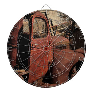Abandoned Truck Dartboard