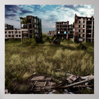 Abandoned | Urban Post Apocalyptic Art