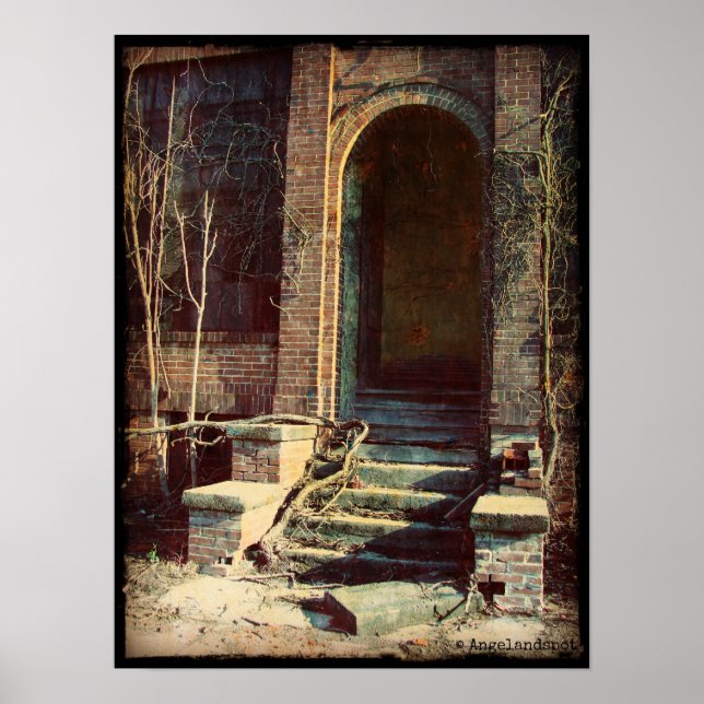 Abandoned Washington, Iowa Poster (Front)