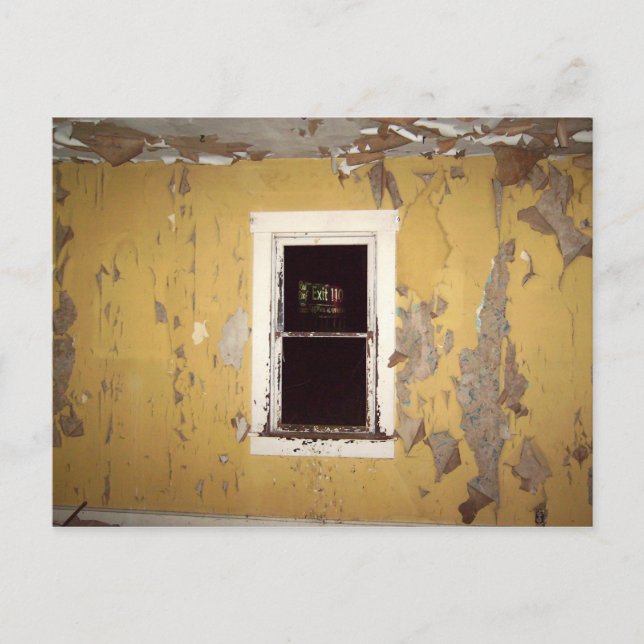 Abandoned with a View Postcard (Front)