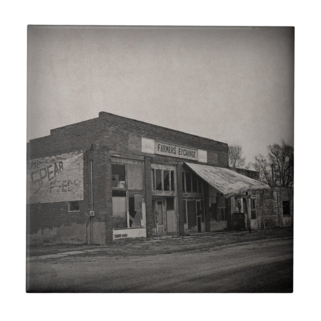 Abanoned Feed Store Tile (Front)